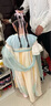 安妮優(yōu)兒中秋節(jié)漢服女童連衣裙兒童中國風(fēng)古裝超仙唐裝公主裙子 藍(lán)色  120 曬單實(shí)拍圖