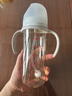 自然離乳PPSU重力球吸管奶瓶雙把手330ml12月+(附帶奶嘴12月*2支) 曬單實拍圖
