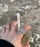 GD權志龍小雛菊戒指嘻哈同款韓風(fēng)菊花925銀鉆指潮人情侶手飾 雛菊鑲鉆款 開(kāi)口可調節 曬單實(shí)拍圖