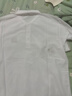 羅蒙（ROMON）高端冰絲夏季刺繡POLO保羅衫男士商務(wù)休閑短袖t恤男翻領(lǐng)大碼上衣 R白色【主圖款】 L 50【建議125-140斤】 曬單實(shí)拍圖