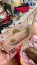 babycare嬰兒口水巾圍嘴圍兜一次性柔軟小方巾防臟圍兜霸王龍托比20片 曬單實拍圖