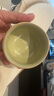 陶立方米黃陶瓷主人杯汝窯開片喝茶杯家用單杯大容量品茗杯功夫茶具配件 汝窯羅漢杯-米黃 曬單實拍圖