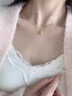 仙格麗黃金葫蘆吊墜金包銀男女款福祿鎖骨掛墜項鏈送女友老婆生日禮物 葫蘆吊墜【配項鏈】 曬單實(shí)拍圖