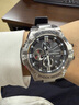 卡西歐（CASIO）鋼鐵堅毅之心太陽能智能藍牙連接對時多功能運動防水日情人節(jié)禮物 鋼鐵之心GST-B100-1A 曬單實拍圖