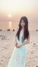 小野七天度假風菜籃子編織包托特包女海邊仿草編包時尚百搭通勤單肩水桶包 【米白色加白色網花】無掛件 曬單實拍圖