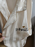 都市麗人冰絲睡衣女2025年新款夏季薄款短袖夏天仿真絲綢高級感家居服套裝 曬單實拍圖