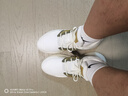 阿迪達(dá)斯 （adidas）三葉草男女同款時(shí)尚潮流運(yùn)動(dòng)舒適透氣休閑鞋ID4074 42uk8碼 曬單實(shí)拍圖