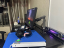 AOC顯示器支架 電腦屏幕懸臂 升降萬(wàn)向伸縮 機(jī)械臂支架 顯示屏增高架 VESA升降旋轉(zhuǎn)免打孔 AM400PLUS銀翼灰【挑戰(zhàn)千元支架/永不沉頭】 曬單實(shí)拍圖