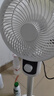 電風(fēng)扇空氣循環(huán)扇智能靜音大風(fēng)量搖頭扇家用辦公室風(fēng)扇遙控落地扇 強(qiáng)勁大風(fēng)力常規(guī)-白-機(jī)械搖頭 曬單實(shí)拍圖
