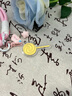 周金生黃金棒棒糖金片純金擺件足金999送女朋友老婆七夕情人節(jié)禮物定價 棒棒糖【絨布袋+粉色鑰匙扣】 0.1g 曬單實拍圖