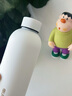 大容量304不銹鋼保溫杯高顏值運動水杯男便攜ins簡約杯子520ml 氧氣少女激光標+清潔刷 520ml 曬單實拍圖