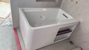 科勒（KOHLER） 浴缸家用浴室整體獨立式浴缸希爾維亞克力浴缸泡澡親子浴缸  右角位99014T(1300x800)1.3m 曬單實拍圖