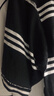 adidas經(jīng)典條紋純棉運動(dòng)上衣圓領(lǐng)短袖T恤男裝夏季阿迪達斯三葉草 黑色   M 曬單實(shí)拍圖