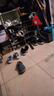 斯凱奇（Skechers）男鞋夏季透氣網(wǎng)面閃穿健步鞋輕便一腳蹬運動休閑鞋子男送父親禮物 曬單實拍圖