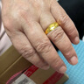 中鑫珠寶黃金龍鳳對戒999.9足金戒指男女款結(jié)婚送禮金戒指金指環(huán)圈戒送禮 3.61g（鳳戒） 曬單實拍圖