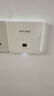 普聯(lián)（TP-LINK） AX3000面板AP全屋WiFi6 家用商用企業(yè)無線組網(wǎng)雙頻千兆9口AC一體機+5AP白色薄款易展版1拖5套裝 曬單實拍圖