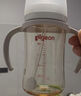 貝親（Pigeon）自然離乳 PPSU重力球吸管雙把手奶瓶 240mL  6月+ AA252 曬單實拍圖