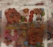咔巴熊 手賬貼紙高顏值透明 100張不重復(fù)可愛套裝 咕卡貼畫 卡皮巴拉生活日常 曬單實(shí)拍圖