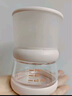 babycare歪頭仿母乳新生兒奶瓶禮盒防脹氣玻璃奶瓶4件套 芘克粉 0-12月 曬單實(shí)拍圖