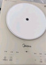 美的（Midea）電磁爐多檔調(diào)節(jié)家用火鍋爐 2200W大功率爆炒一體玻璃面板勻火加熱 鉑鉆系列 防水智能MC-E22B23 曬單實(shí)拍圖