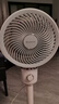 艾美特（AIRMATE）【小暴風】空氣循環(huán)扇大風量搖頭電風扇家用臺式落地扇升級加高換氣輕音柔風小風扇 FA18-X115 曬單實拍圖