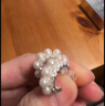 abyb charming【新品上市】星星珍島耳釘925銀耳飾輕奢珍珠耳環(huán)小眾銀飾 曬單實拍圖