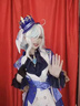原神cos服芙卡洛斯楓丹水神芙寧娜cosplay服裝二次元女裝全套c服 S 水神套裝 曬單實拍圖