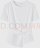 Navigare意大利小帆船顯瘦T恤女短袖圓領(lǐng)體恤衫休閑上衣不同批次隨機(jī)發(fā)貨 冰川白 XL 曬單實(shí)拍圖