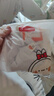 貝瑞加（Babyprints）新生兒連體衣2件裝嬰兒純棉衣服初生寶寶內(nèi)衣長袖薄款爬服 白藍52 曬單實拍圖