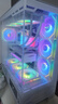 瓦爾基里（VALKYRIE）VK03 WHITE 白色 ATX 游戲電腦臺式機箱 支持360水冷 6.2吋觸摸屏 270°海景房 曬單實拍圖