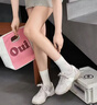 ZUOSAISI品牌休閑鞋女厚底內(nèi)增高德訓(xùn)鞋女2025秋季新品女鞋百搭鞋子女 灰色 34 曬單實(shí)拍圖