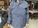 棉致沖鋒衣戶外秋冬季三合一夾克登山服男女防風(fēng)防水外套男 黑色-男女同款（春秋款） L （100-120斤） 曬單實(shí)拍圖