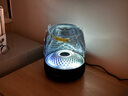 哈曼卡頓（Harman/Kardon）琉璃4代音響Aura Studio 4 音樂琉璃3代升級款360度環(huán)繞立體聲菱形氛圍燈效電腦藍牙音箱禮物 琉璃4代黑色【贈底座+防塵蓋】 曬單實拍圖