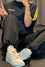 耐克（NIKE）AIR FORCE 1 LV8 (GS)復(fù)刻鞋 IB8890-191 39 曬單實拍圖
