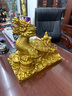 銅德禮飾龍龜擺件風(fēng)水商務(wù)禮品玄關(guān)酒柜高檔裝飾品老板辦公桌面烏龜工藝品 小號龍龜【鎏金銅色】-送五帝錢(qián) 曬單實(shí)拍圖