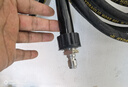 綠田（LUTIAN）洗車機出水進水快速接頭高壓水槍水管快插接口接頭洗車配件 (母)內(nèi)M22+(公)外M22(孔14) 曬單實拍圖