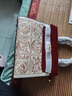 viney牛皮包包女包手提媽媽包斜挎刺繡結(jié)婚包生日禮物高級(jí)感送女友老婆 曬單實(shí)拍圖