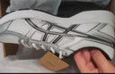 亞瑟士ASICS網(wǎng)面跑鞋百搭男鞋緩震運動鞋透氣跑步鞋 GEL-CONTEND 4 白色/銀色 43.5 曬單實拍圖