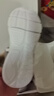 緋櫻氣墊護士鞋女春夏款真牛皮光面魔術(shù)貼醫護工作鞋2-2013 白色 36  曬單實(shí)拍圖