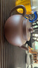 百年利永紫砂壺宜興名家純全手工家用功夫茶具原礦紫泥行有恒堂款平蓋蓮子 行有恒堂款平蓋蓮子-紫泥 230ml 曬單實拍圖