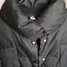 NY-RCE秋冬新款輕薄羽絨服女士短款超輕時(shí)尚輕便寬松外套潮 黑色 XL 曬單實(shí)拍圖