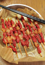 【開(kāi)袋即烤】羊肉串戶(hù)外燒烤食材半成品烤串批發(fā)家庭燒烤套餐肉串 【免腌制】羊肉串30串 （約600g) 曬單實(shí)拍圖