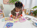 ZOZX六一兒童節(jié)禮物化妝玩具女孩生日禮物手工2025女童公主化妝包6歲5 魔法公主化妝包：20頁妝容貼畫 曬單實(shí)拍圖