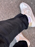 Calvin KleinJeans【七夕禮物】25春夏男士ck撞色皮革拼接運(yùn)動鞋板鞋ZM03084 0GB-淺卡其/復(fù)古白 45 曬單實(shí)拍圖