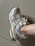 亞瑟士ASICS運動休閑鞋男女同款復古老爹鞋透氣慢跑鞋運動鞋 GEL-1090 白色/銀色 42 曬單實拍圖