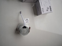 佼佼者（JIAOJIAOZHE）防眩筒燈嵌入式家用LED天花過道燈玄關(guān)燈客廳吊頂孔燈7W白杯4000K 曬單實拍圖