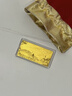 周金生黃金相戀七夕金片擺件金鈔足金條999情人節禮物送女朋友老婆定價(jià) 相戀七夕【絨布袋】 0.1g 曬單實(shí)拍圖