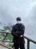 駱駝（CAMEL）行俠硬殼單層沖鋒衣戶(hù)外登山服防風(fēng)防水防污時(shí)尚休閑風(fēng)衣外套 A34BA6B001，幻影黑，男女同款 M 曬單實(shí)拍圖