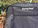 山扉sunnyfeel巢悅高背月亮椅戶(hù)外折疊椅便攜式野餐凳午休釣魚(yú)躺椅露營(yíng)桌椅卡其 曬單實(shí)拍圖