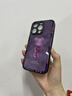 魔巖適用蘋果16promax手機(jī)殼新款iPhone15Pro時(shí)尚卡通高檔14Pro玻璃全包防摔蘋果13保護(hù)套網(wǎng)紅男女潮牌 【紫色花球熊】液態(tài)玻璃黑邊+贈(zèng)硅膠掛繩 蘋果16 曬單實(shí)拍圖